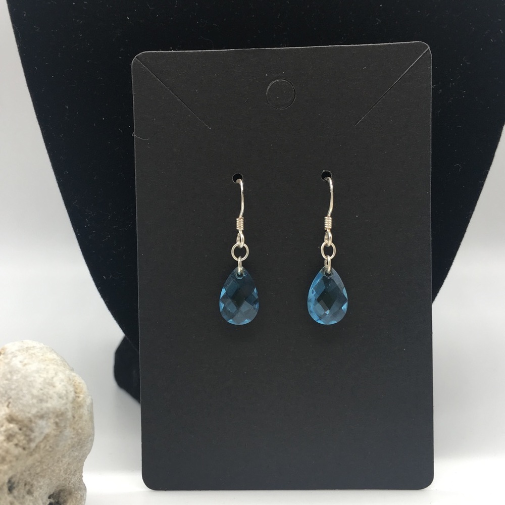 Dainty Vintage ATI 925 Teardrop Earrings